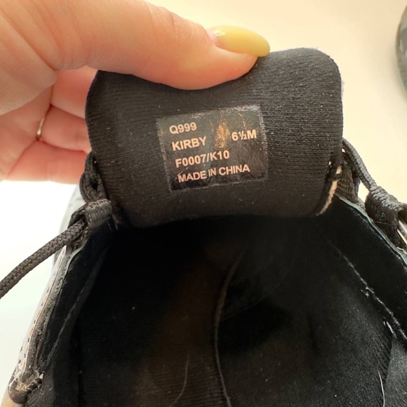 Coach Kirby Q999 Women’s Sneakers – Size 6.5M – Black Signature Logo - Picture 9 of 10